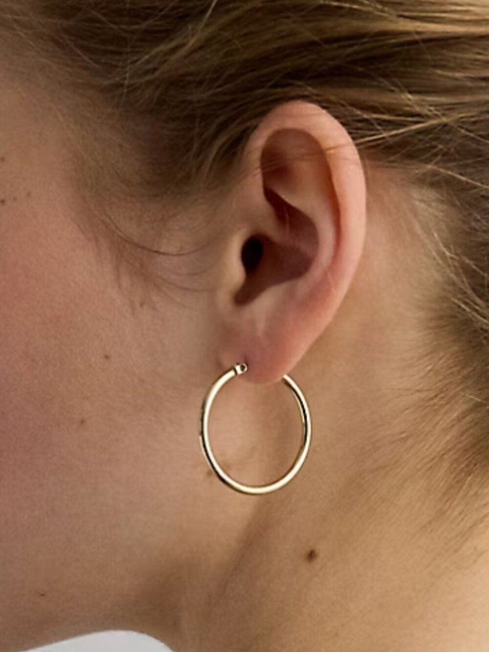 Ralph Lauren Gold-Tone Hoop Earrings